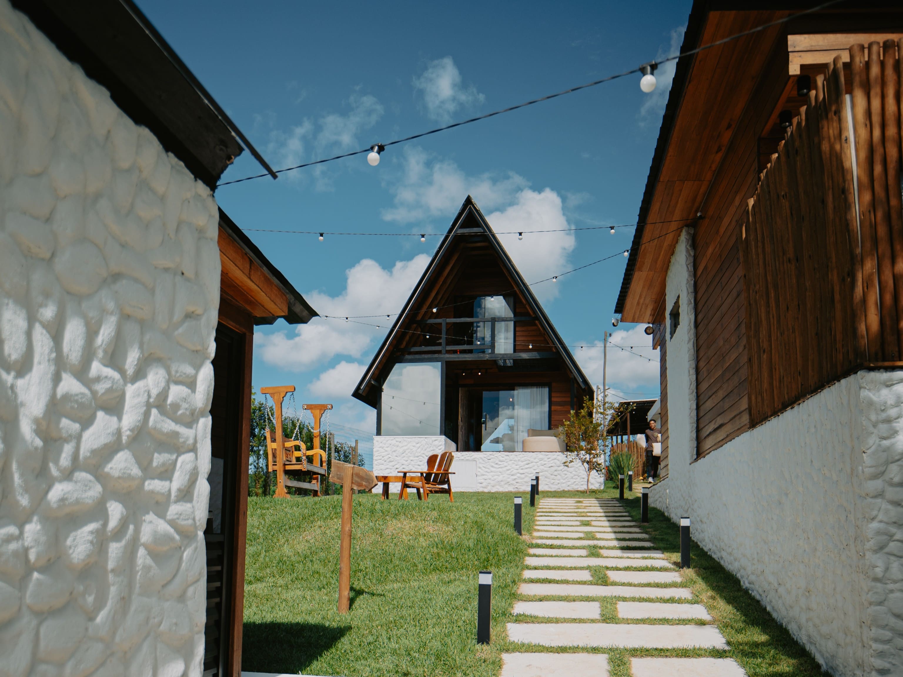 Area externa Cabana Encantos